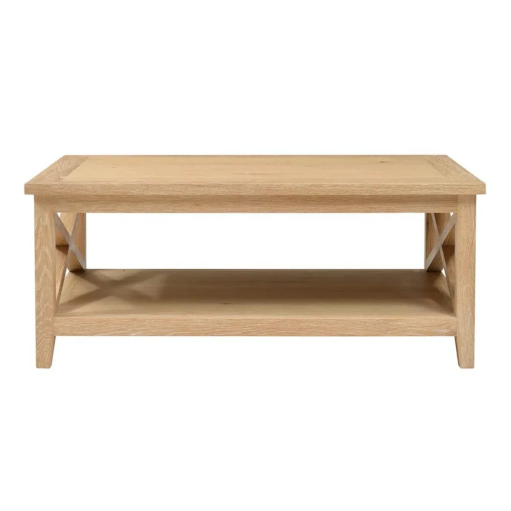 Inglesham Coffee Table - Whitewash, Oak