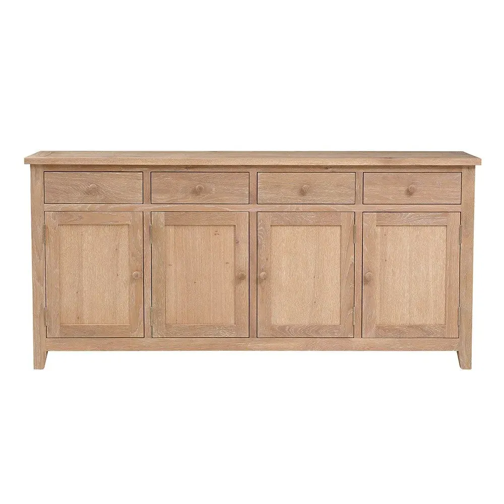 Inglesham Extra Large Sideboard - Whitewash, Oak