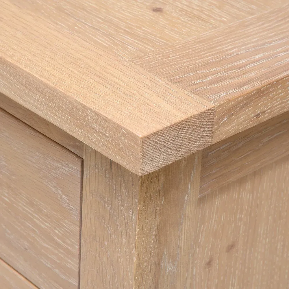 Inglesham Extra Large Sideboard - Whitewash, Oak
