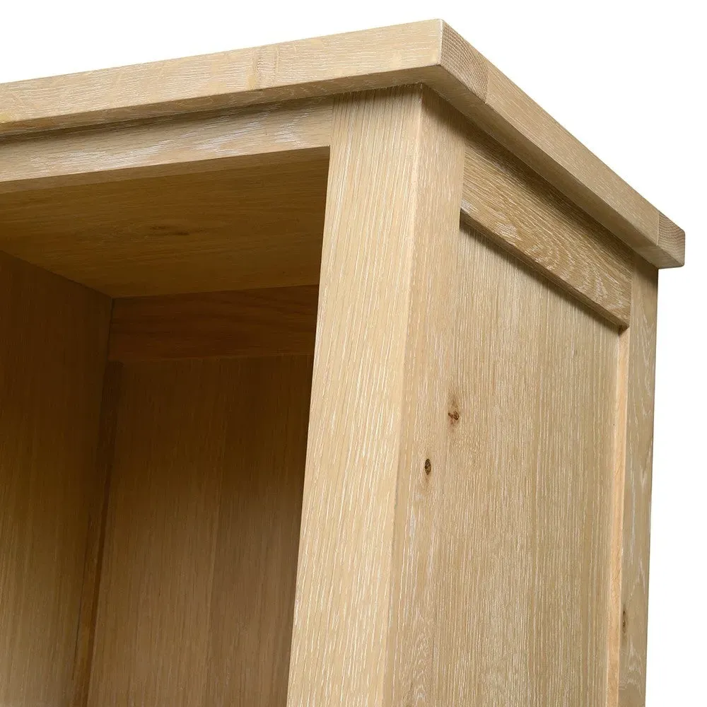 Inglesham Large Open Dresser Top - Brown, Oak