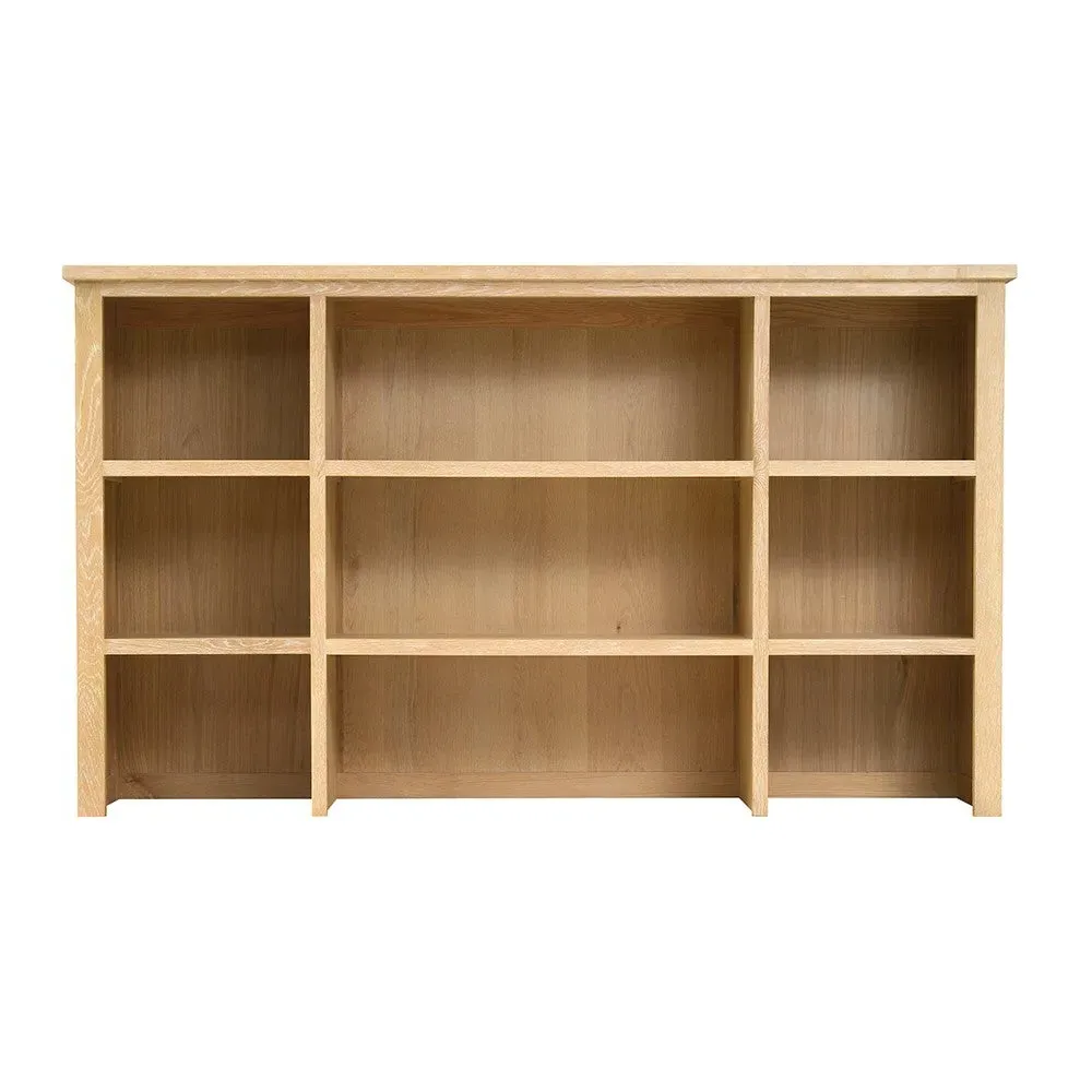 Inglesham Large Open Dresser Top - Brown, Oak