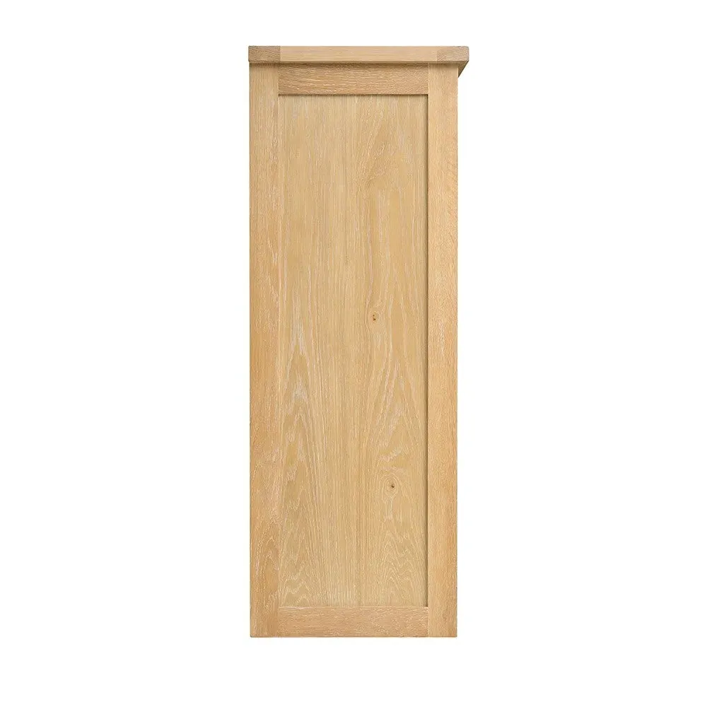 Inglesham Large Open Dresser Top - Brown, Oak image