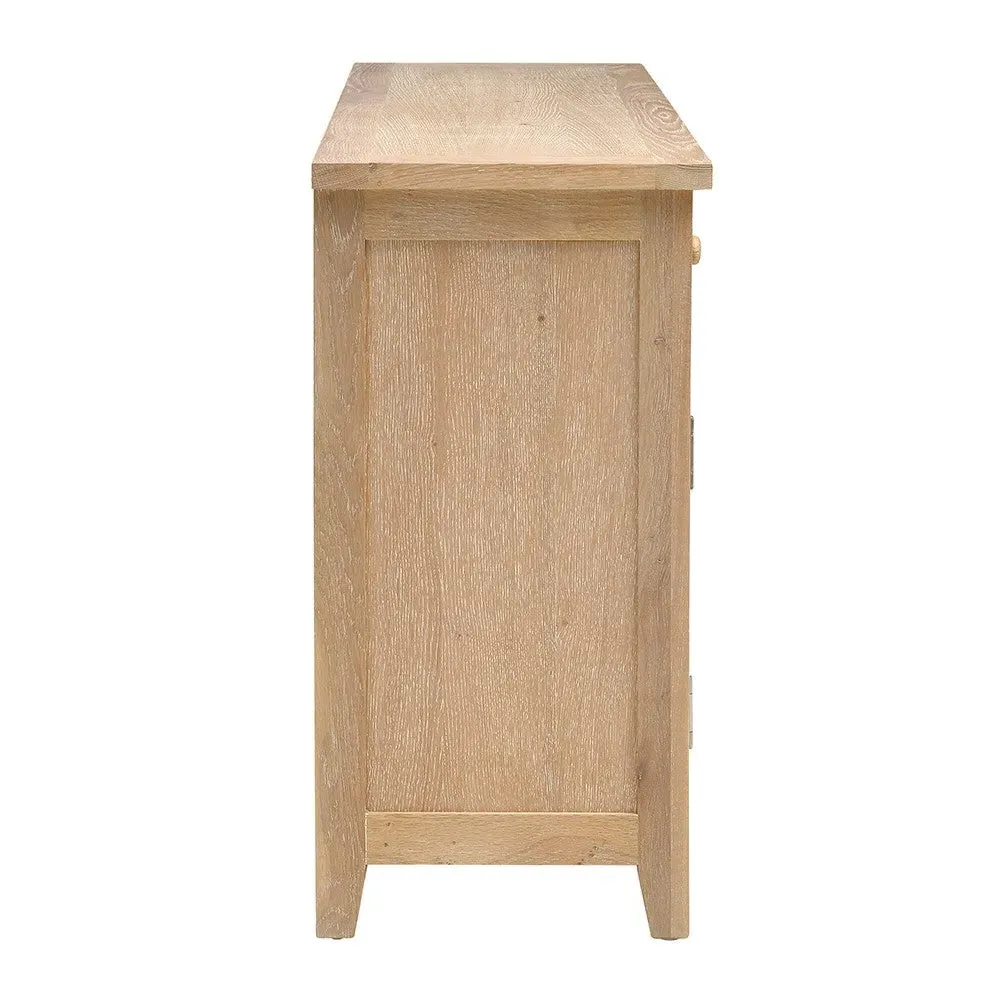 Inglesham Large Sideboard - Whitewash, Oak