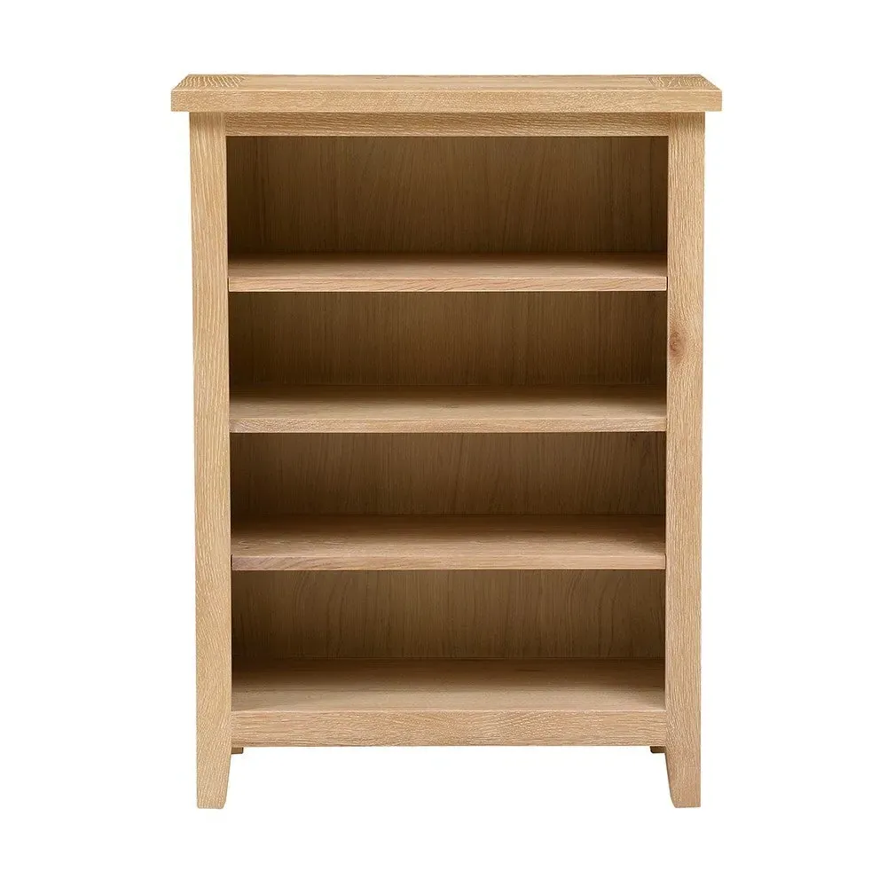 Inglesham Small Bookcase - Whitewash, Oak image