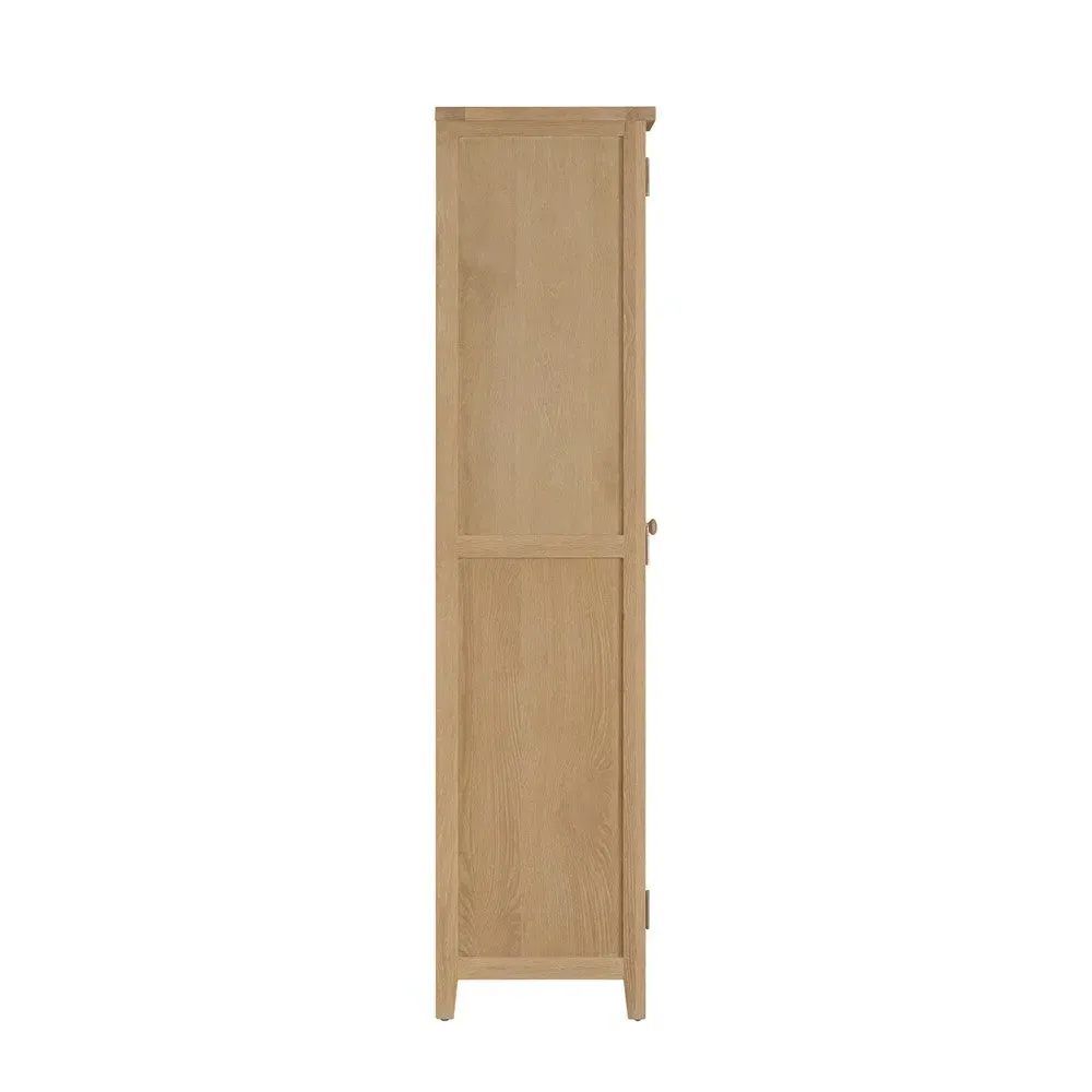 Shaker Cupboard - Whitewash, Oak