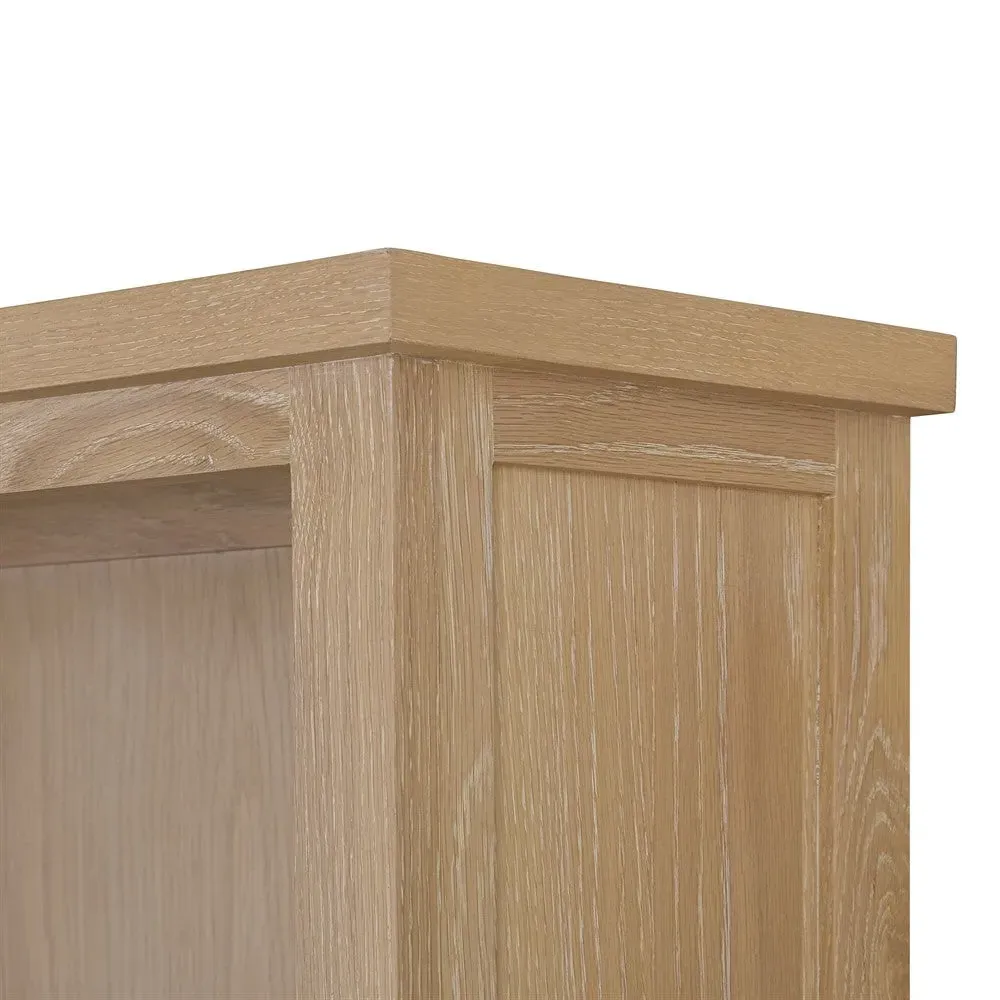 Shaker Cupboard - Whitewash, Oak