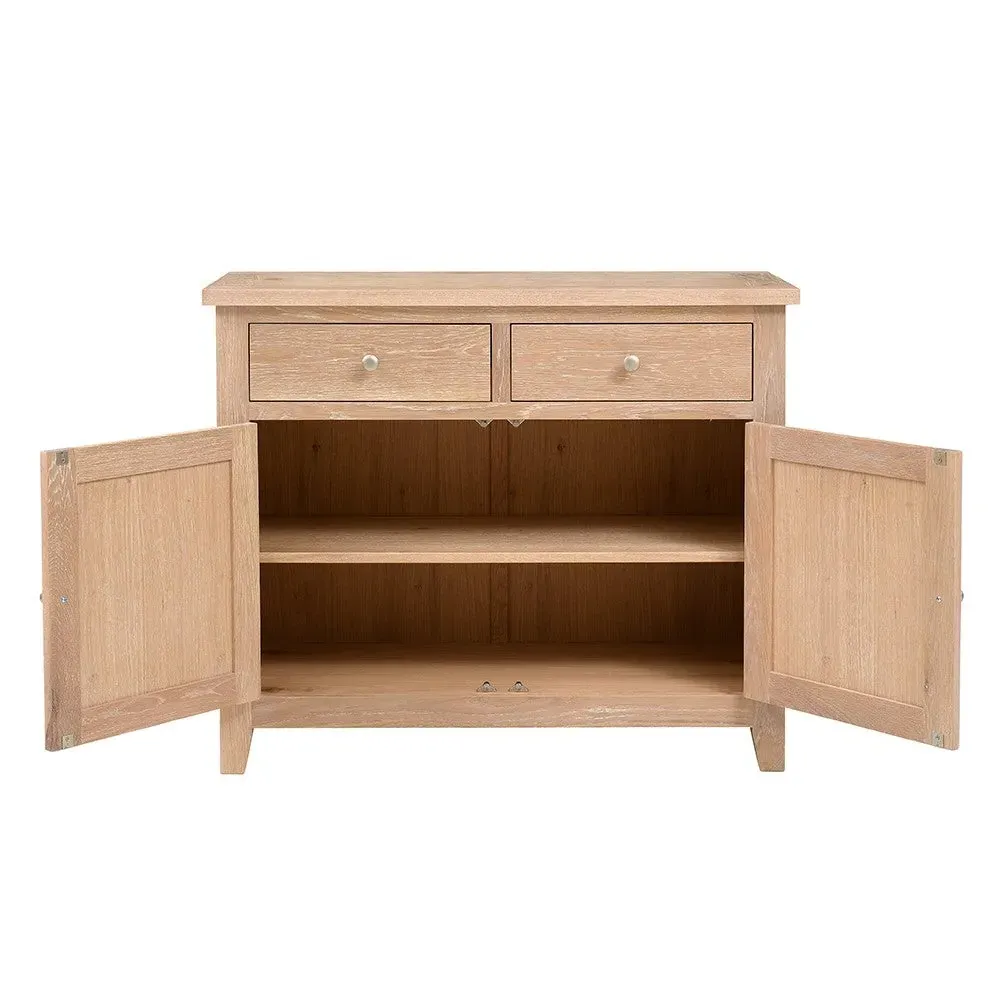 Small Sideboard - Whitewash Oak