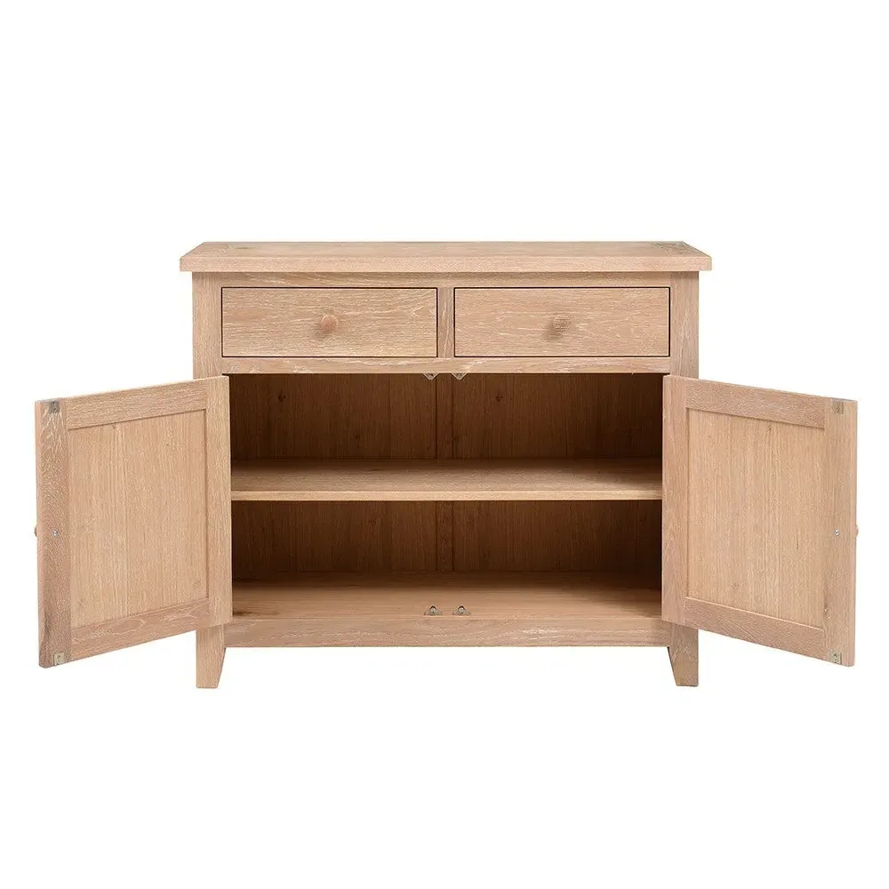 Small Sideboard - Whitewash Oak