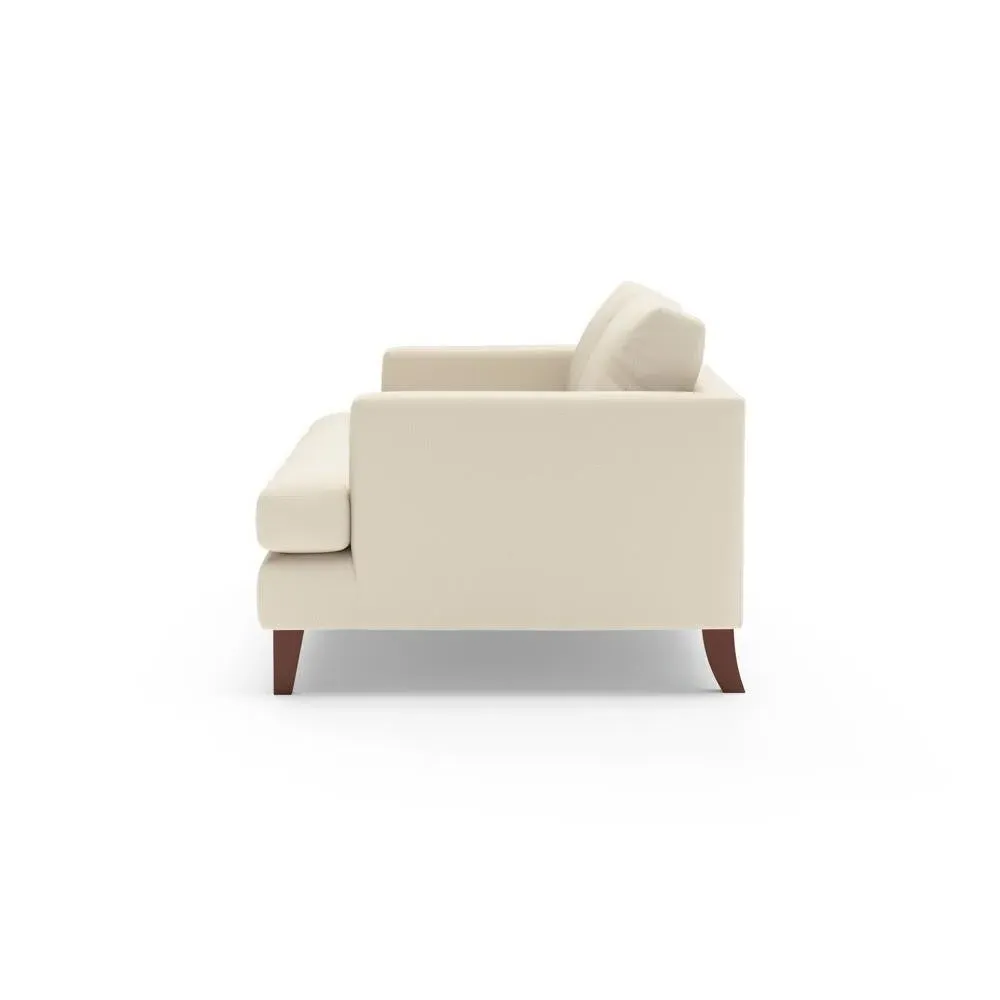 3 Seater Sofa - Cream, House Weave