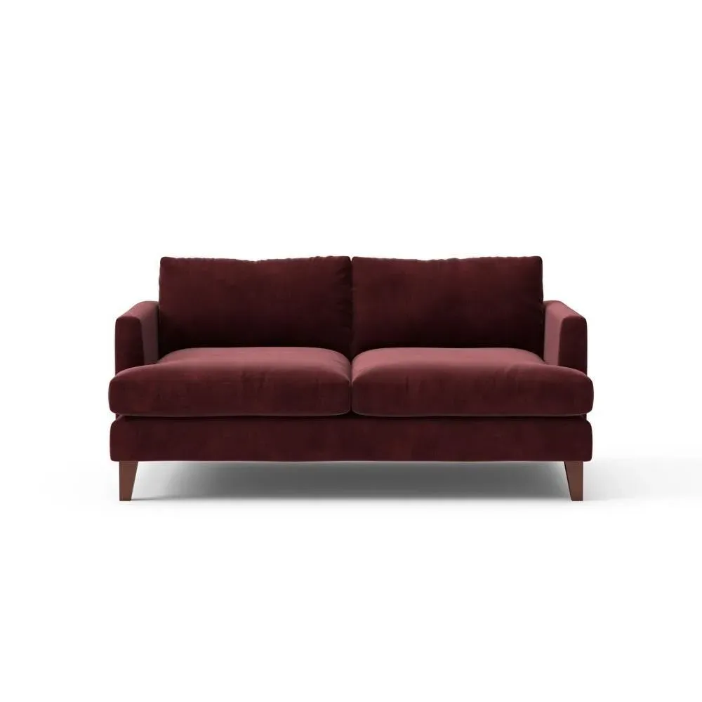 3-Seater Sofa - Dark Rosehip, Matt Velvet