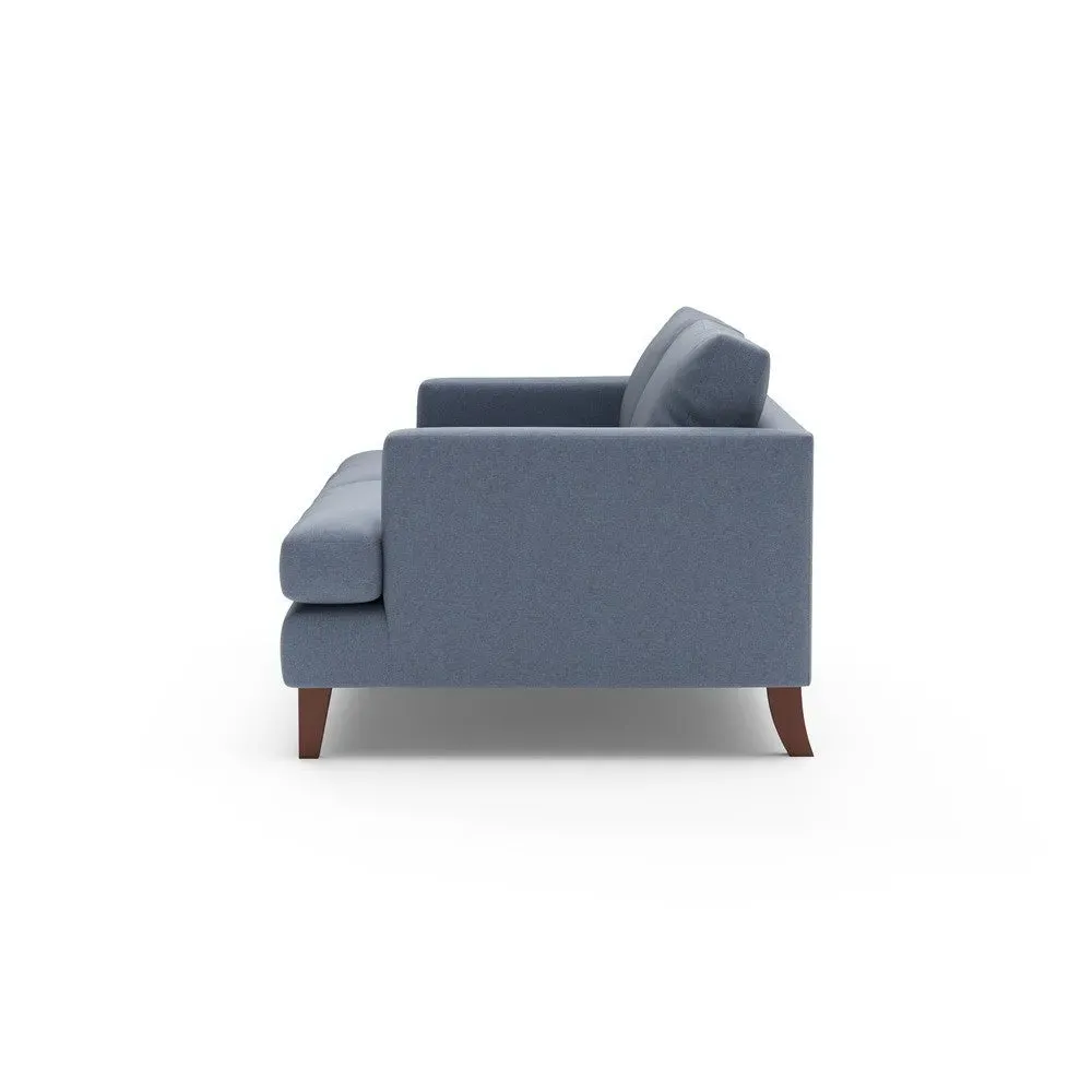 3-Seater Sofa - Indigo, House Linen Mix