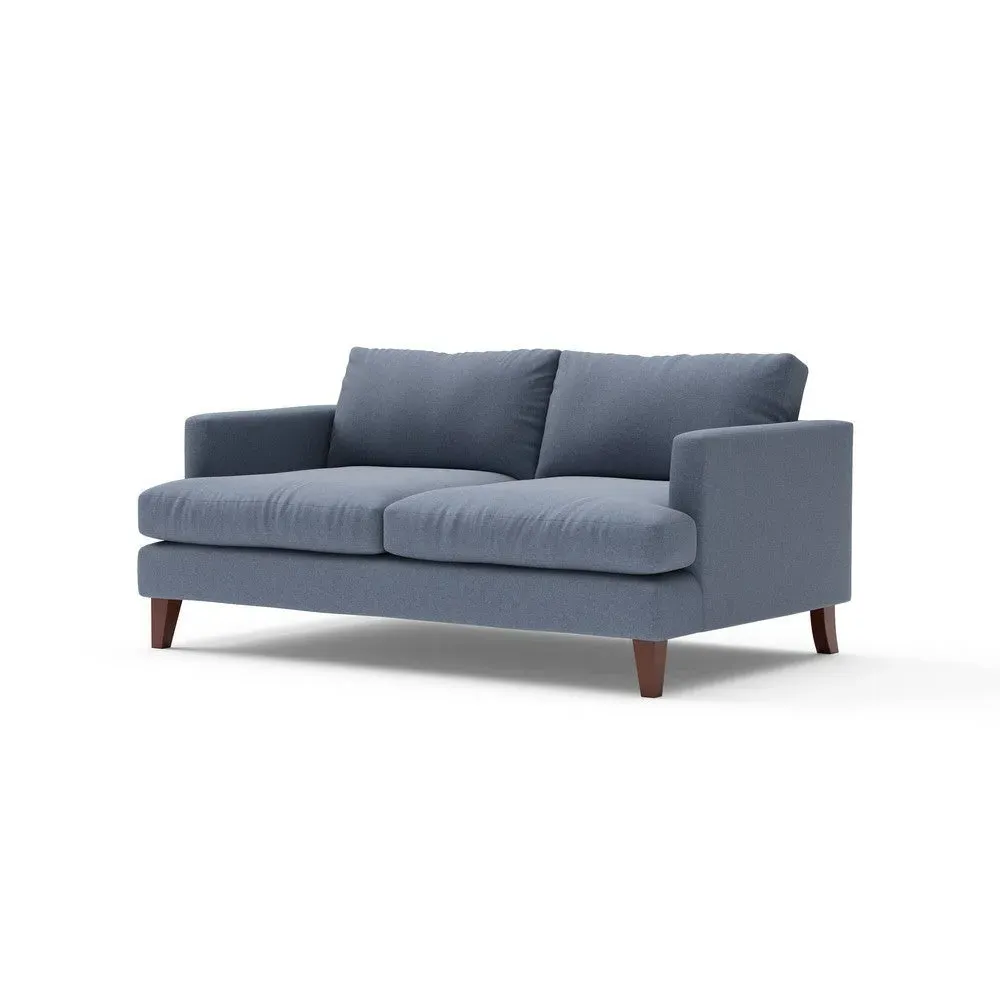 3-Seater Sofa - Indigo, House Linen Mix
