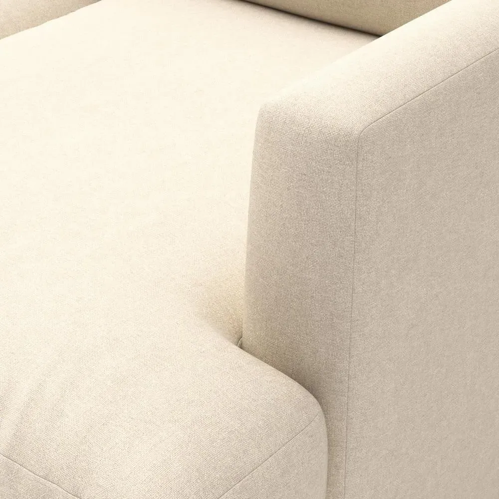 3-Seater Sofa - Lily White, House Linen Mix