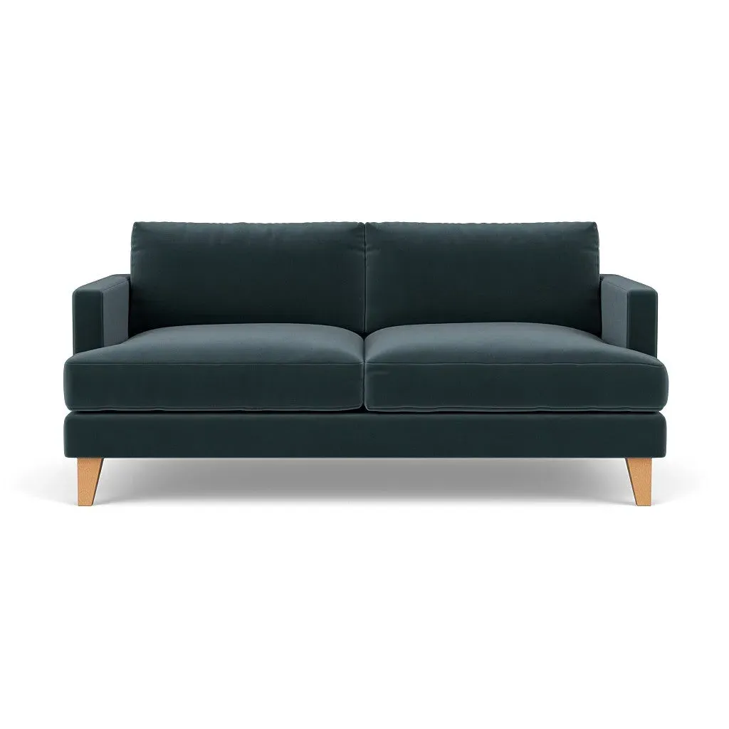 Jackson 3-Seater Sofa - Night Sky, Matt Velvet by The Cotswold Company, alternate view