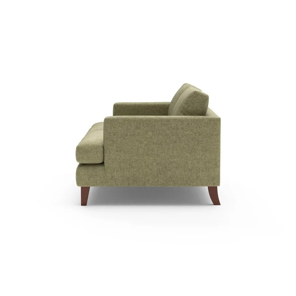 3-Seater Sofa - Sage Green, Aquaclean Oxford