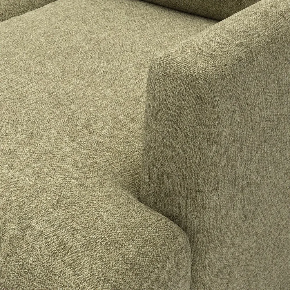 3-Seater Sofa - Sage Green, Aquaclean Oxford