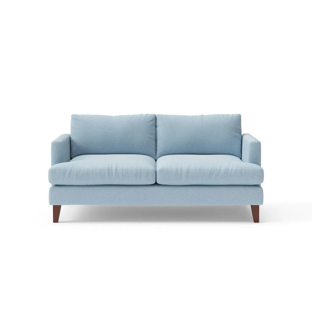 3-Seater Sofa - Sky Blue, House Linen Mix image