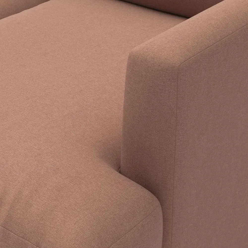 4-Seater Sofa - Dusky Blush, House Linen Mix