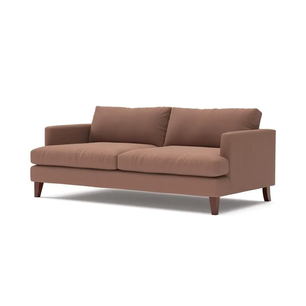 4-Seater Sofa - Dusky Blush, House Linen Mix