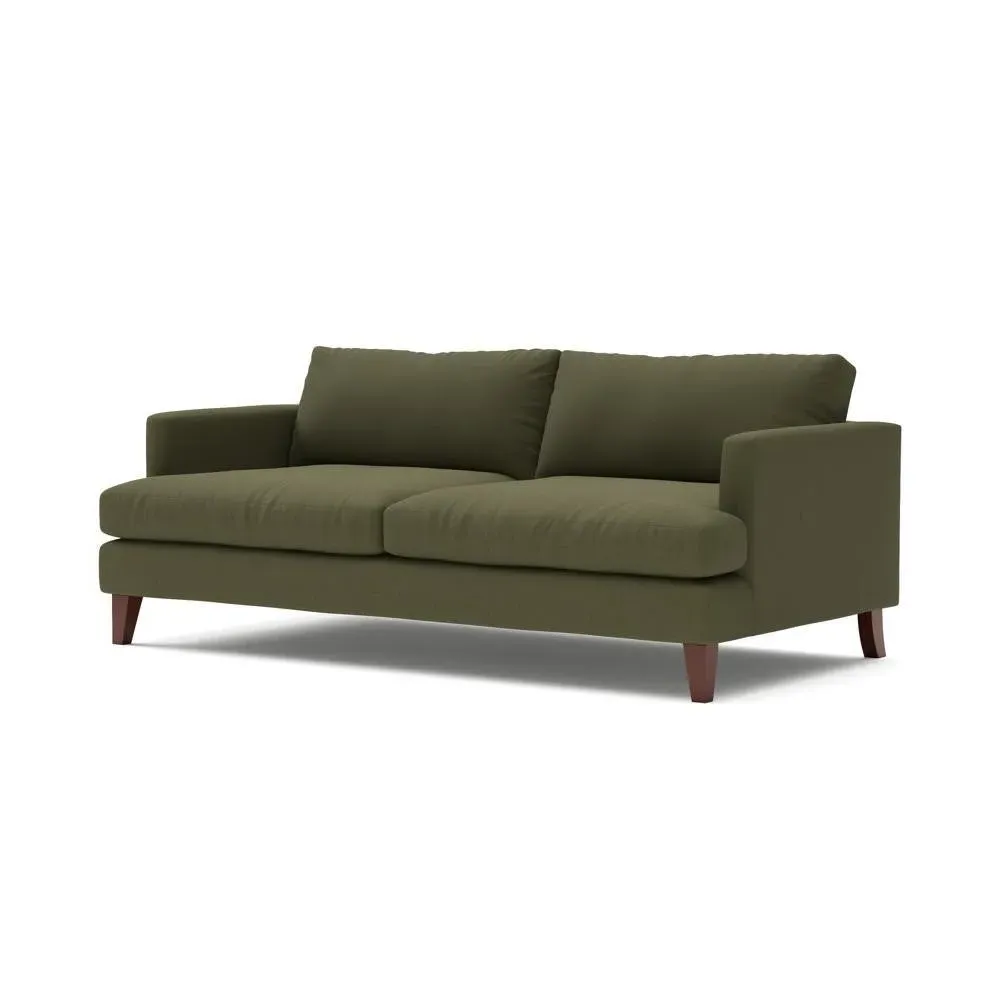 4-Seater Sofa - Forest Green, House Linen Mix