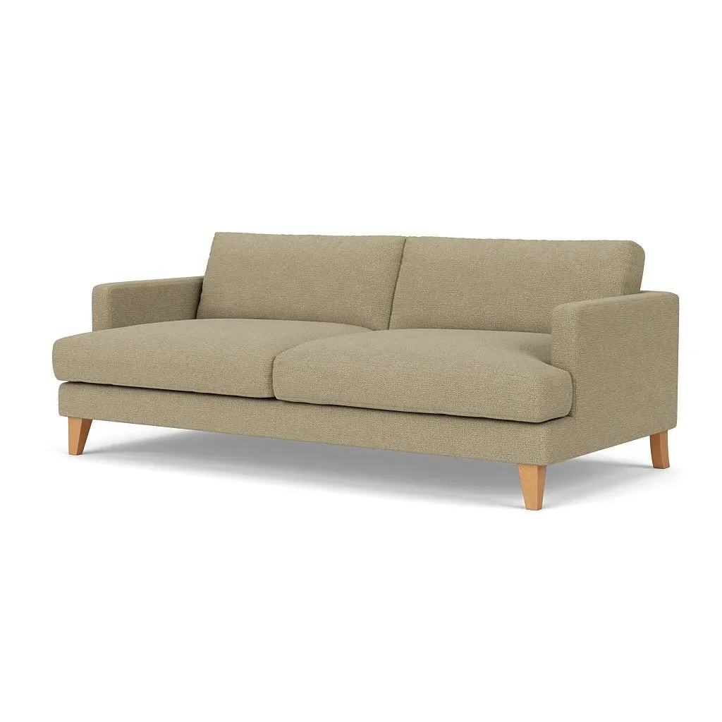 4-Seater Sofa - Green Marl, House Weave