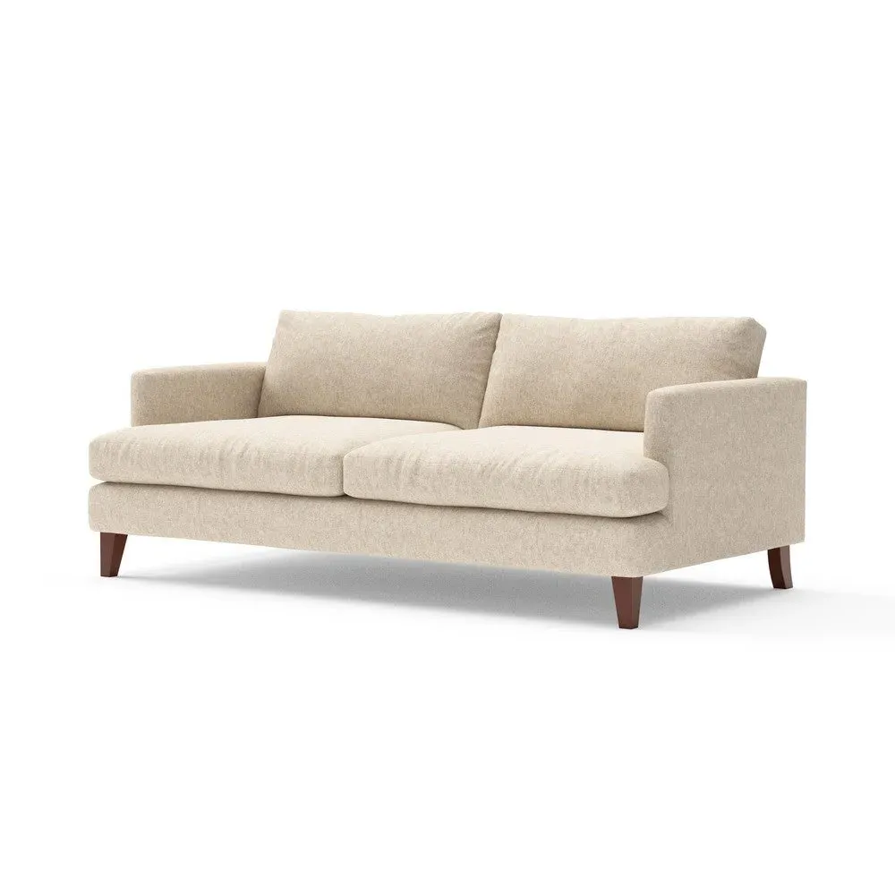 4-Seater Sofa - Natural, Aquaclean Oxford