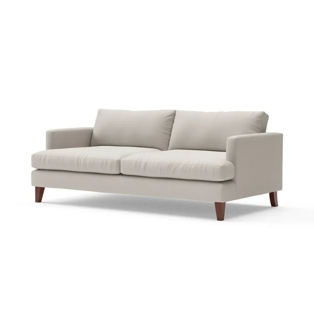 4-Seater Sofa - Natural, Broadway Stripe