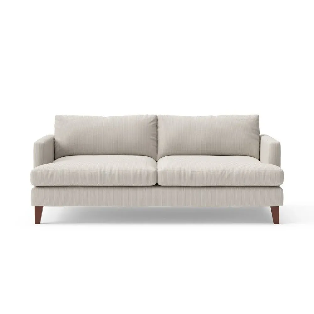 4-Seater Sofa - Natural, Broadway Stripe