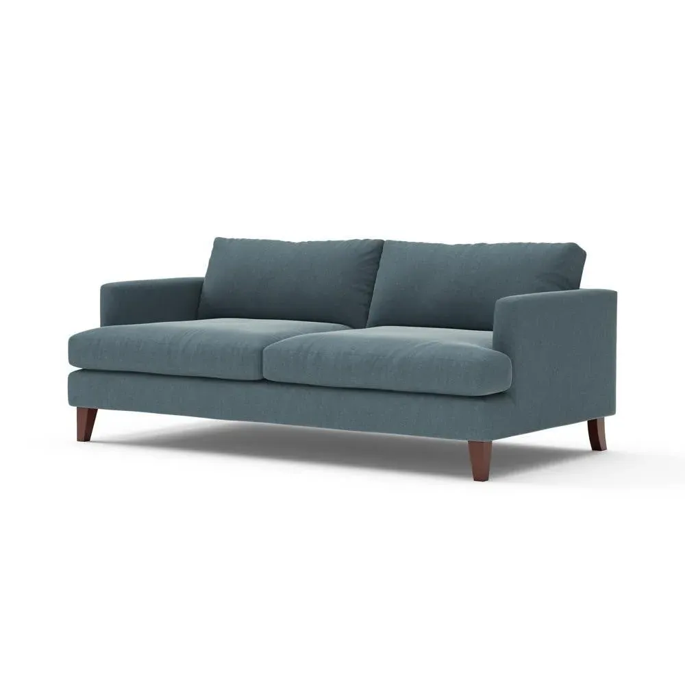 4-Seater Sofa - Teal, Eco Chenille