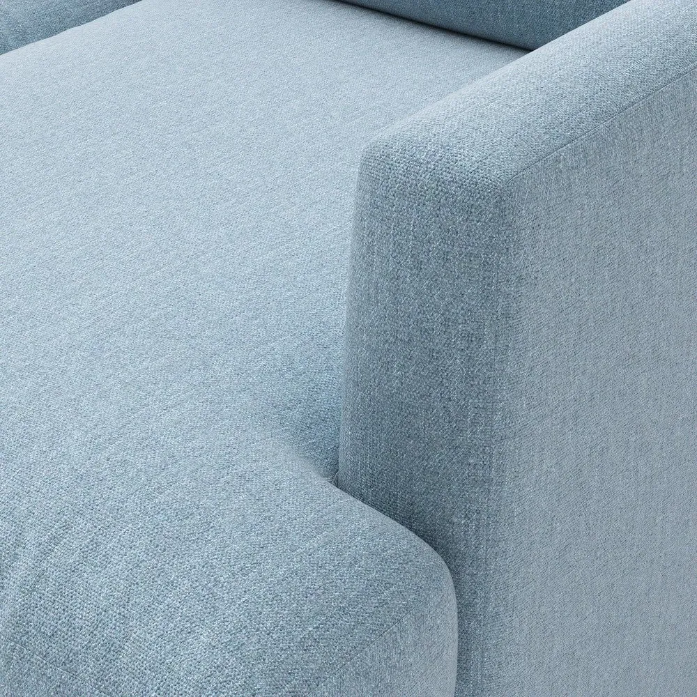 4-Seater Sofa - Teal, Rustic Weave