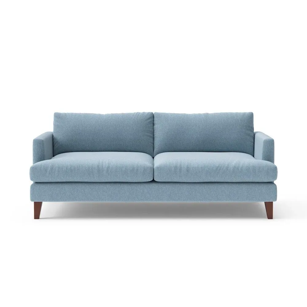4-Seater Sofa - Teal, Rustic Weave