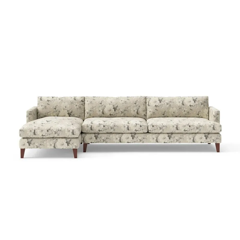 Chaise Extra Large Right Hand - Clay, Broadway Floral image