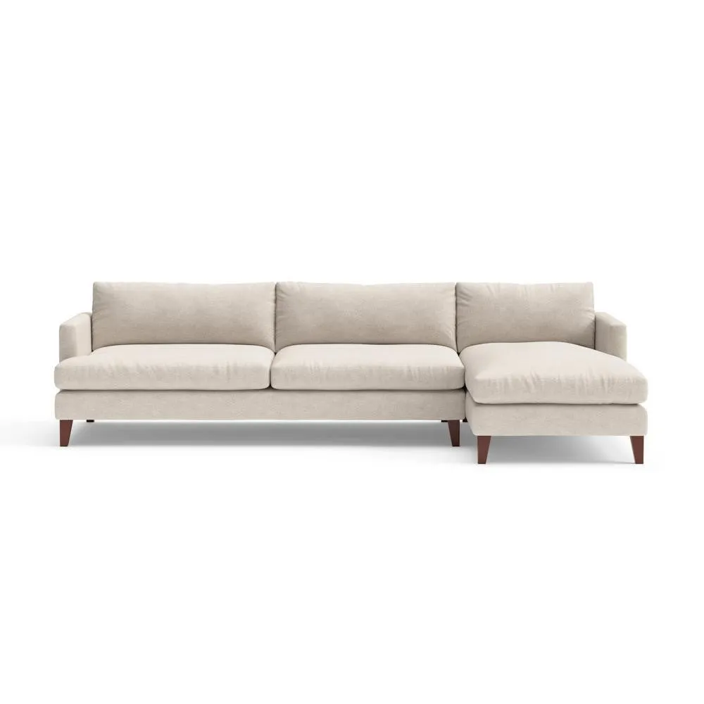 Extra Large Right Hand Chaise - Natural, House Weave