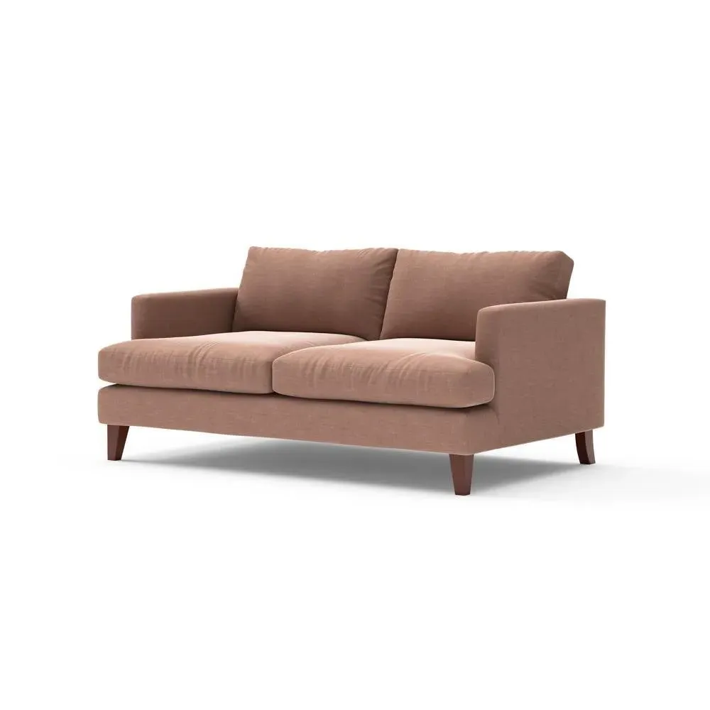 Jackson 3-Seater Sofa - Dusky Rose, Eco Chenille