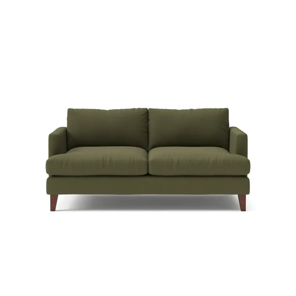 Jackson 3-Seater Sofa - Forest Green, Linen Mix image