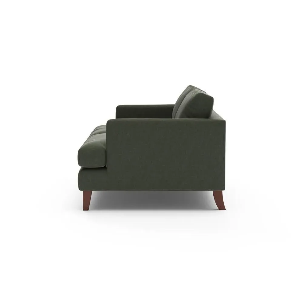 Jackson 3-Seater Sofa - Moss, Eco Chenille