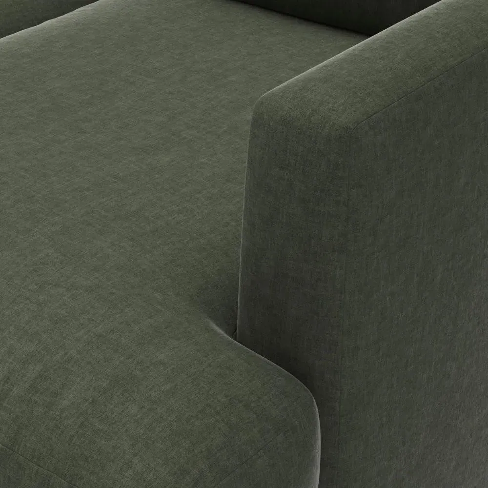 Jackson 4-Seater Sofa - Moss, Eco Chenille