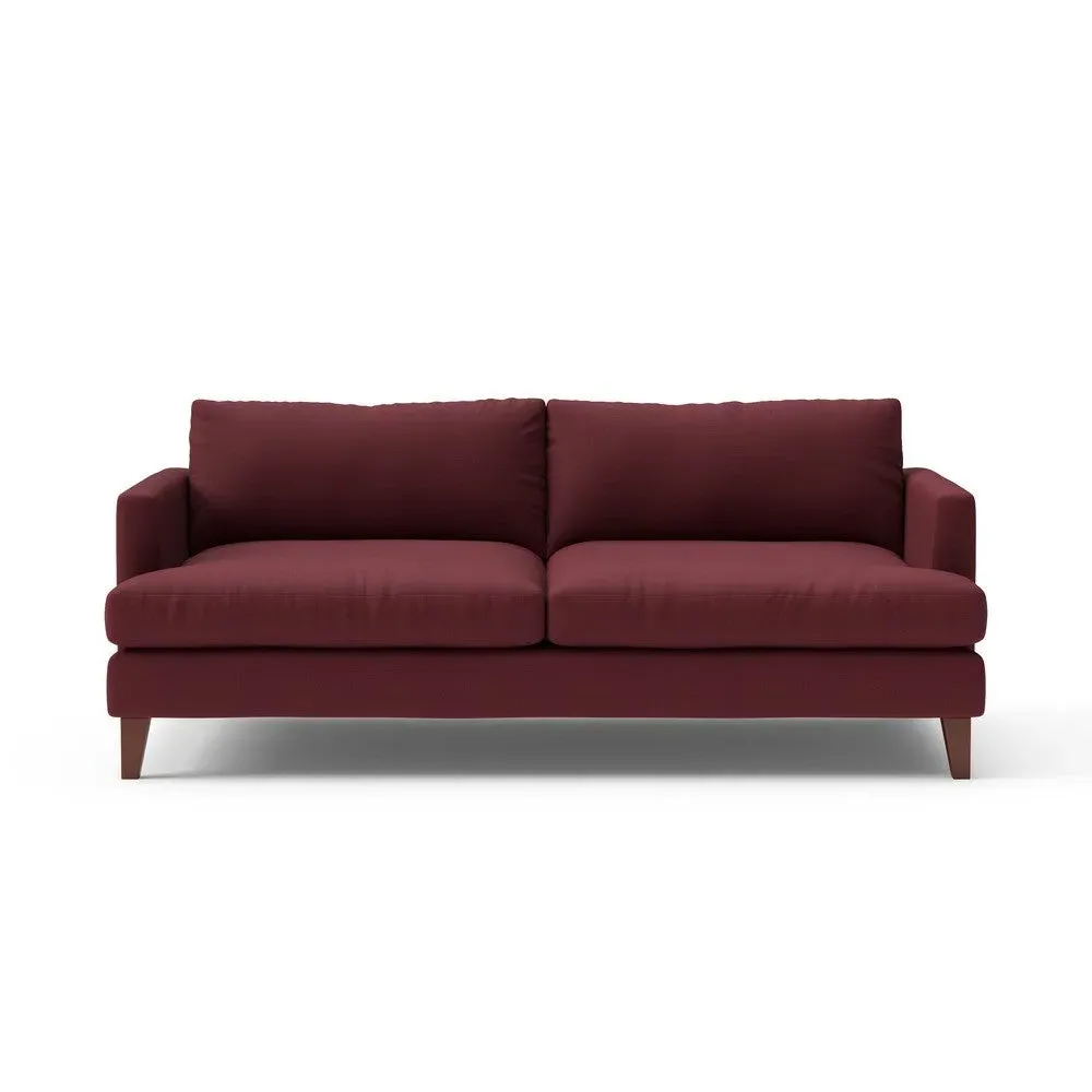 Jackson 4-Seater Sofa - Red, House Linen Mix image