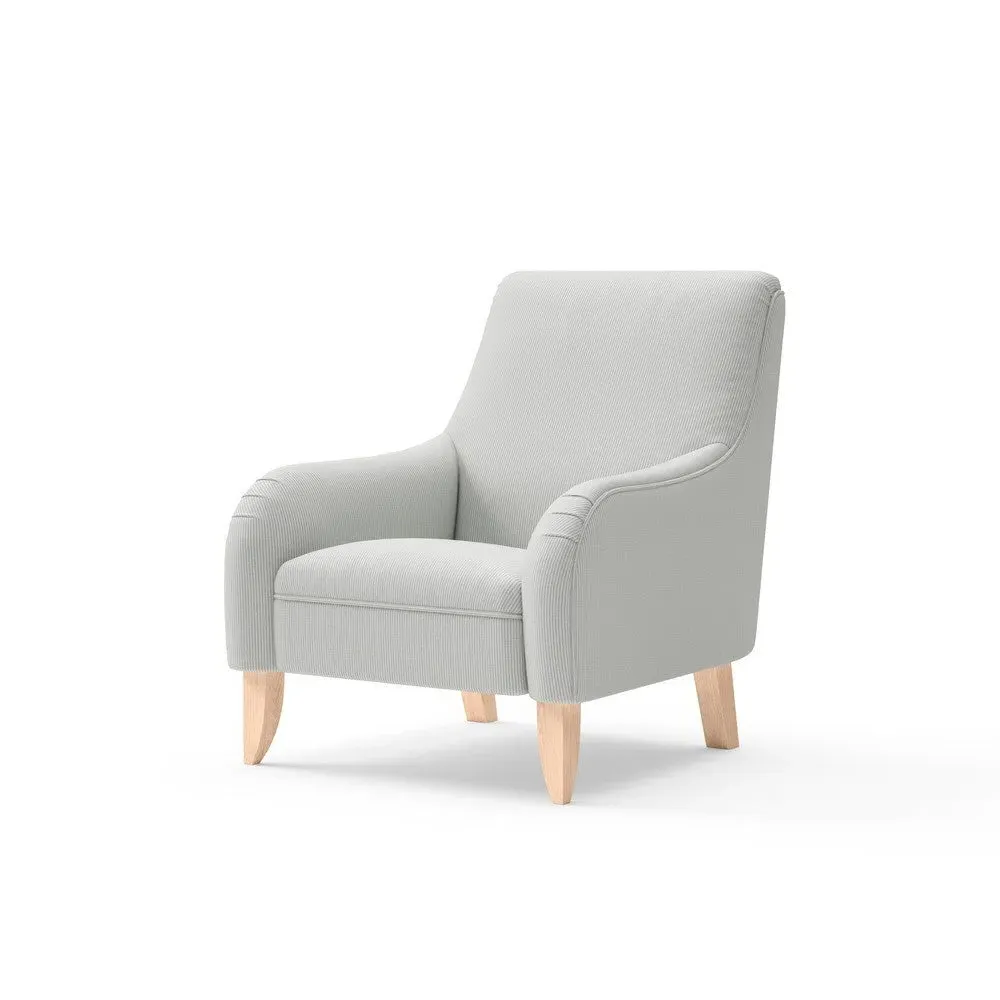 Armchair - Duck Egg, Broadway Stripe