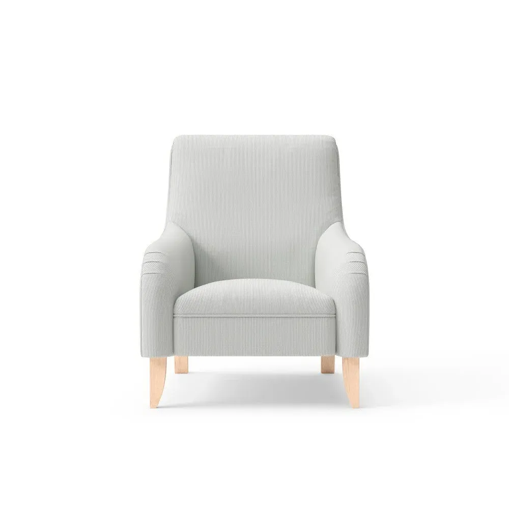 Armchair - Duck Egg, Broadway Stripe image