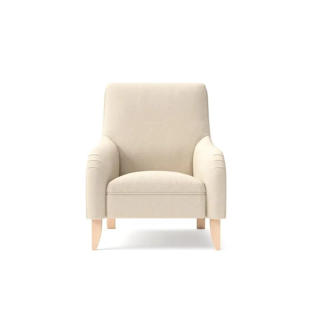 Armchair - Lily White, House Linen Mix