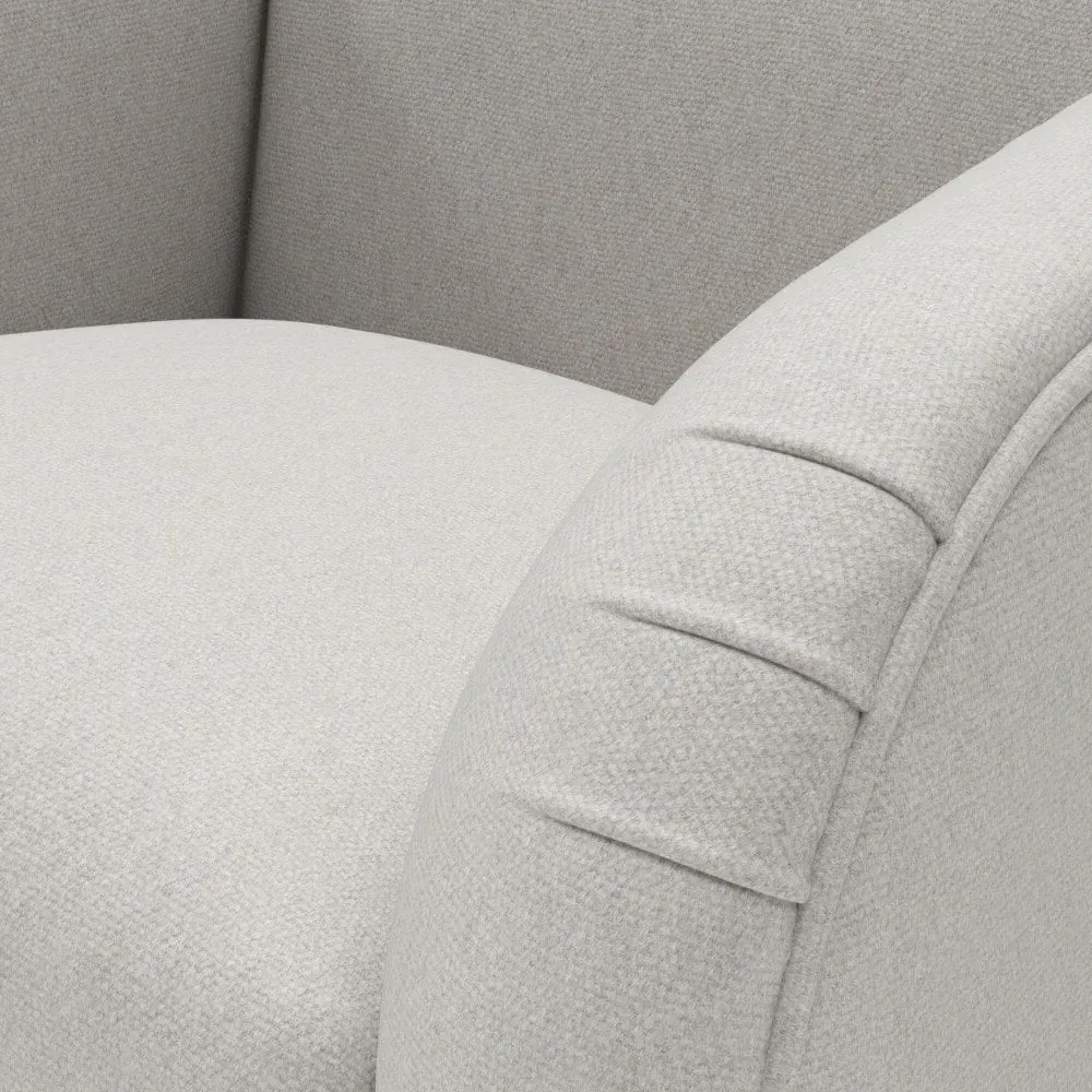 Armchair - Mid Grey, Chunky Cotton