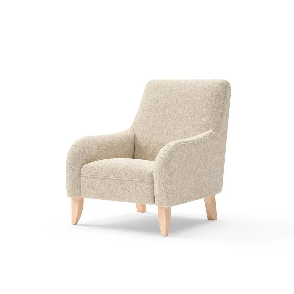 Armchair - Natural, Aquaclean Oxford