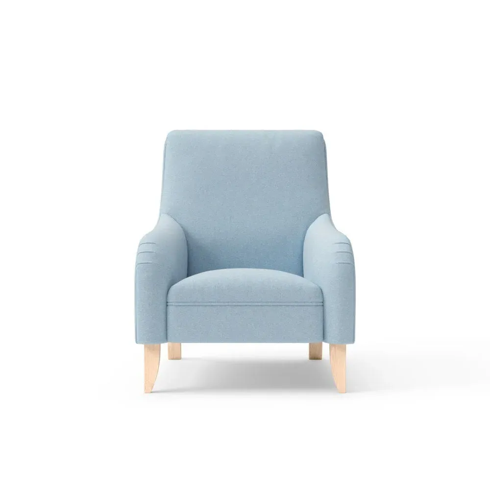 Armchair - Sky Blue, House Linen Mix