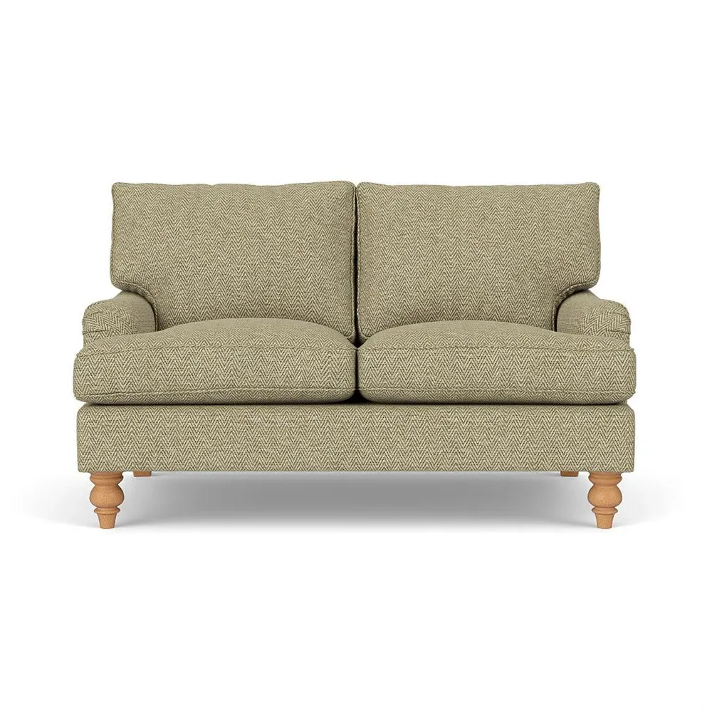 2-Seater Sofa - Apple, Herringbone Weave image