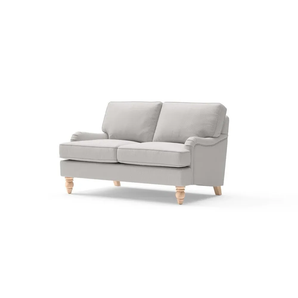 2-Seater Sofa - Grey, Broadway Stripe
