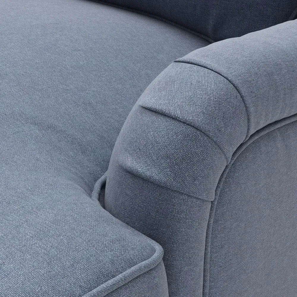 2-Seater Sofa - Indigo, House Linen Mix