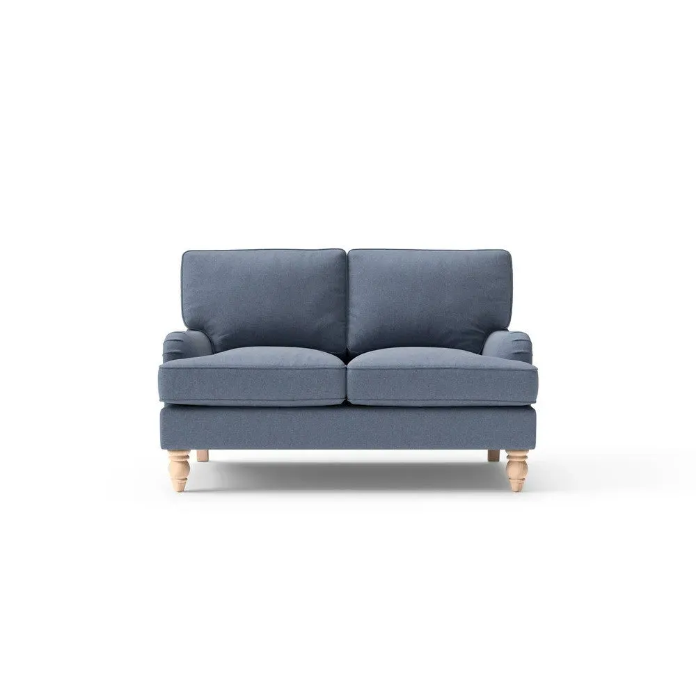 2-Seater Sofa - Indigo, House Linen Mix image