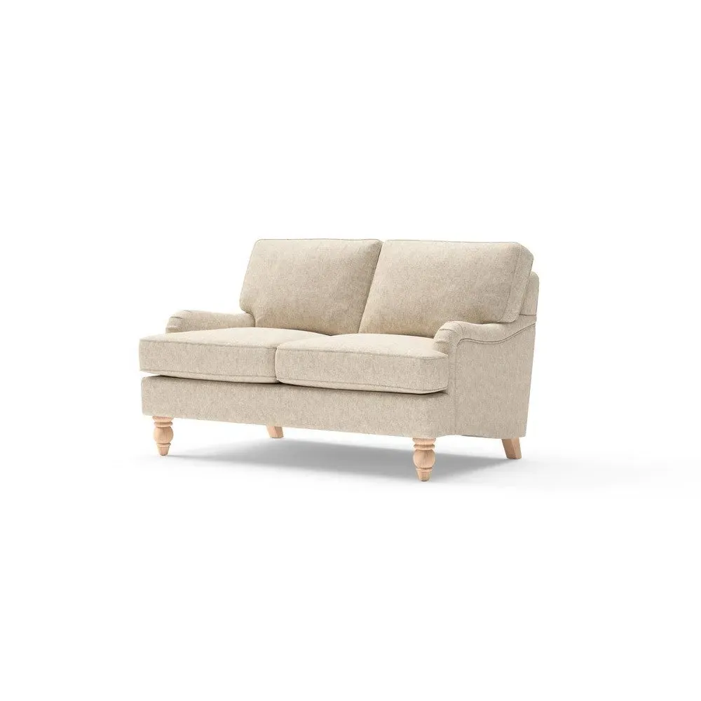 2-Seater Sofa - Natural, Aquaclean Oxford