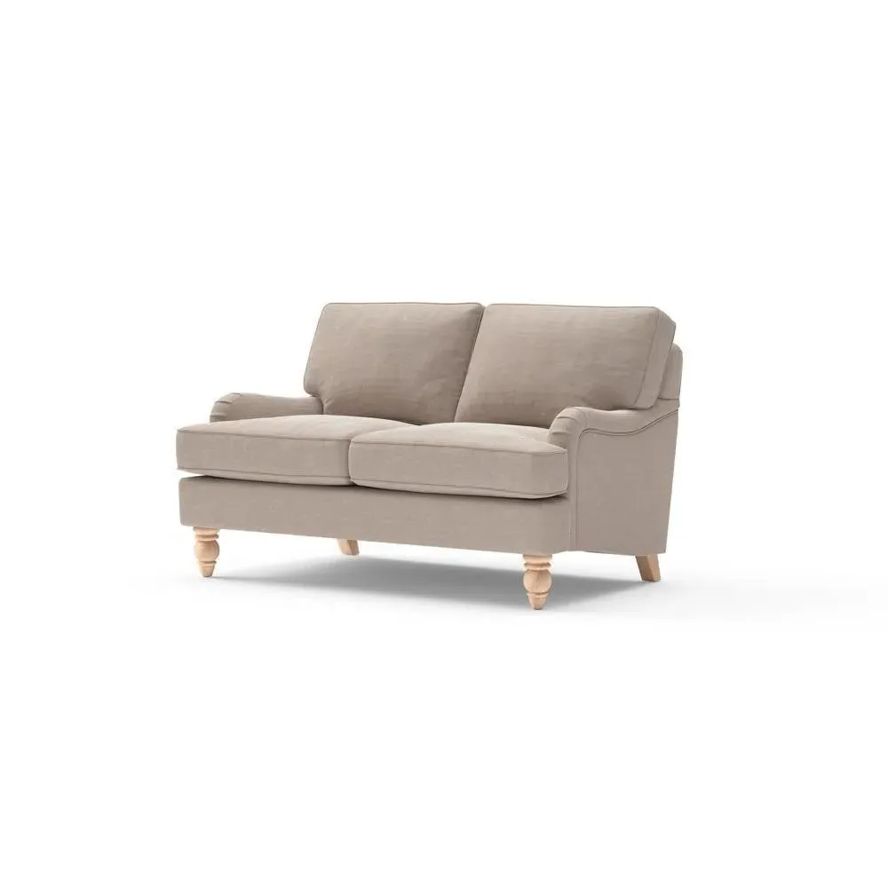 2-Seater Sofa - Natural, Eco Chenille